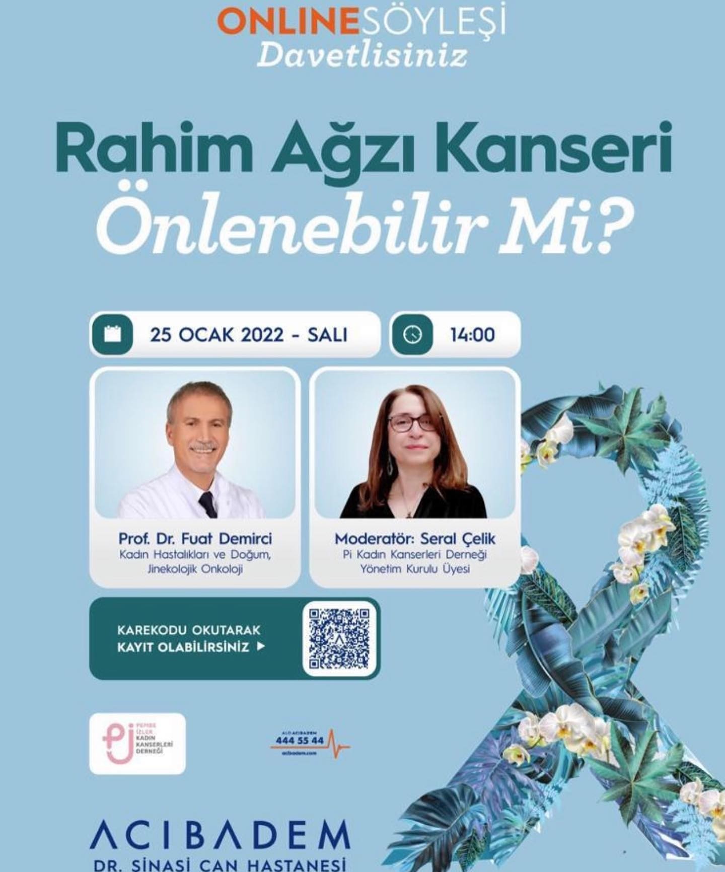 Rahim Ağzı Kanseri Önlenebilir Mi? İstanbul – 25 Ocak 2022